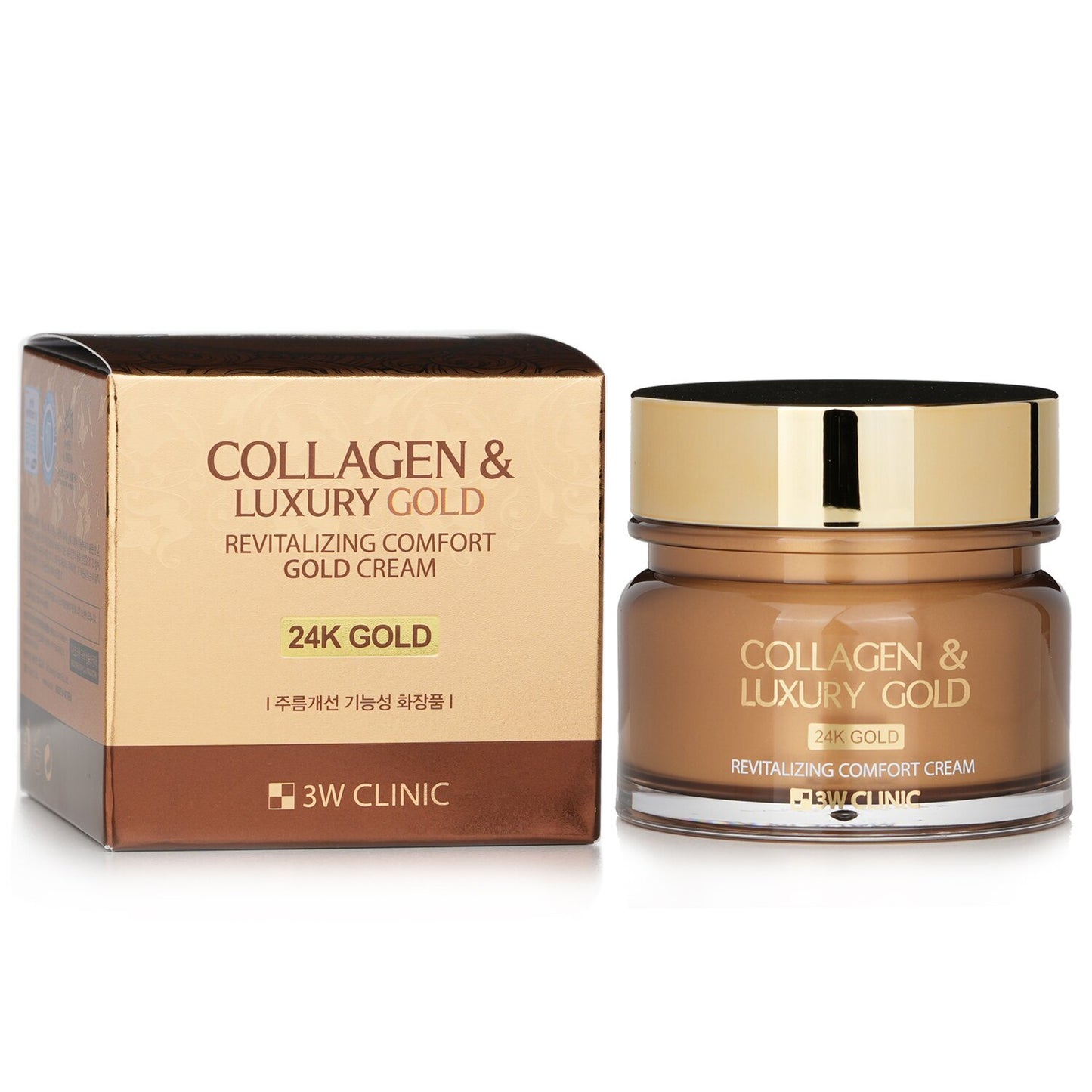 3W-Collagen & Luxury Gold Revitalizing Comfort Gold Cream 100ml