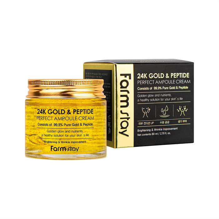 Farm Stay GOLD & PEPTIDE PERFECT AMPOULE CREAM 80g