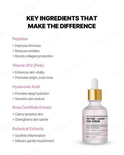RE:BL] Rebloom Peptide Luxury Pink Serum [50ml]