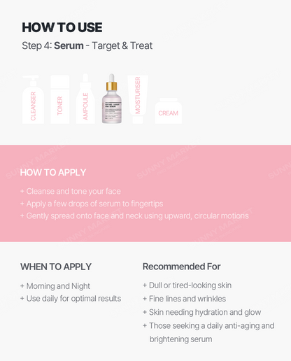 RE:BL] Rebloom Peptide Luxury Pink Serum [50ml]
