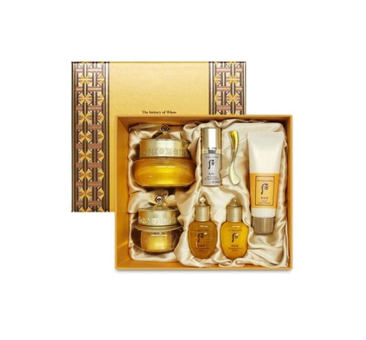 The History of Whoo Gongjinhyang Qi&-Jin Cream Set (6 Items)