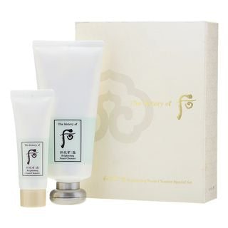 THE WHOO - Gongjinhyang Seol Brightening Foam Cleanser Special Set: Foam Cleanser 180ml + 40ml